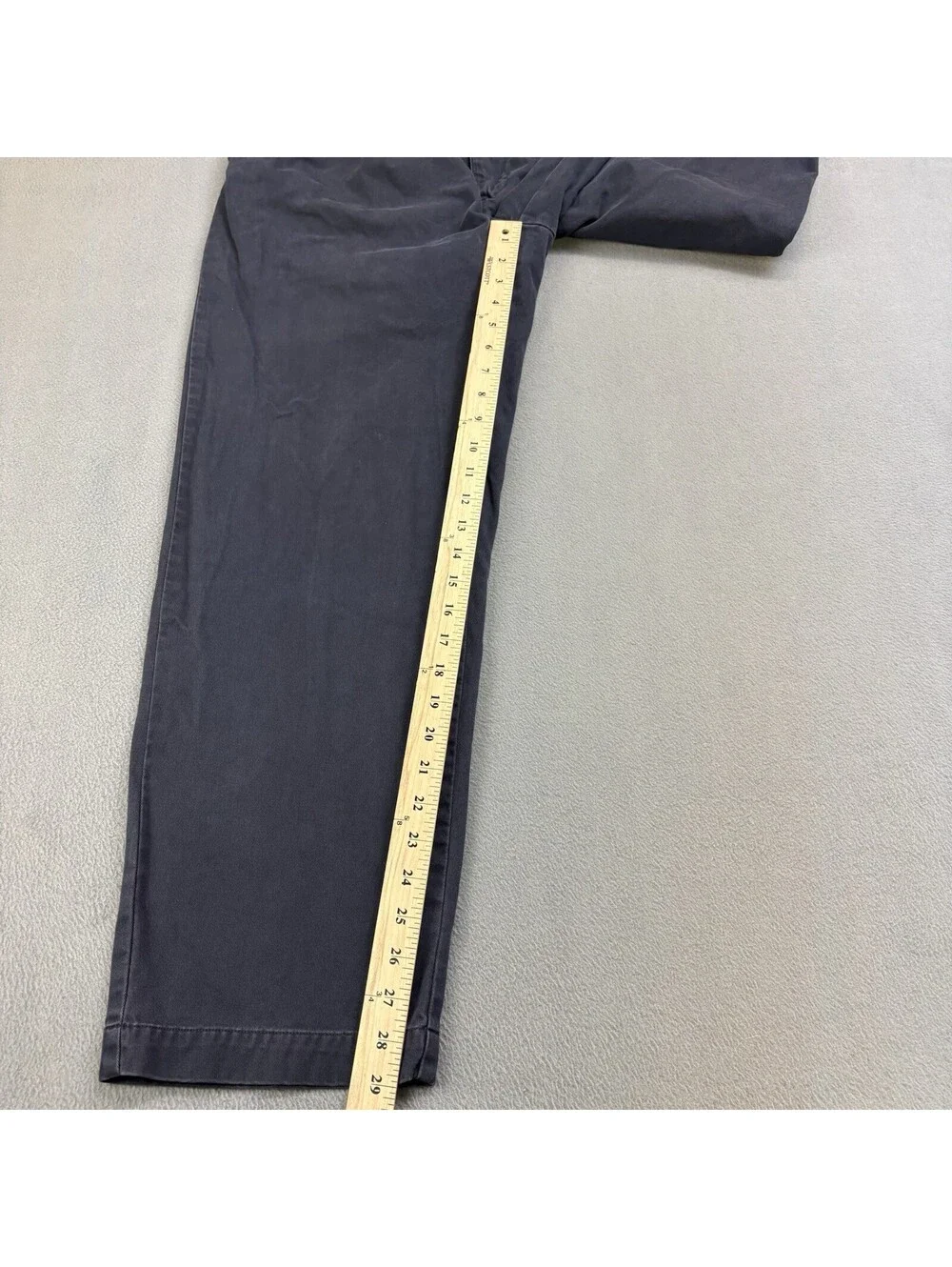 Vintage Polo Ralph Lauren Pleated Chino Pants Size 32 (Fit 30x29 in.) Navy Blue